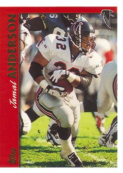 Jamal Anderson Atlanta Falcons 1997 Topps NFL #141